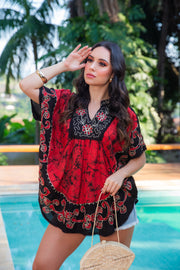 Blusa Bata Estampada Luiza